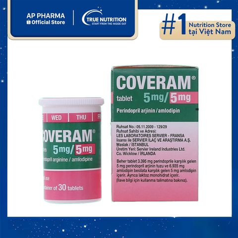  Thuốc Coveram 5/5 Giá Bao Nhiêu? Thành Phần, Chỉ Định Và Thông Tin Thuốc 