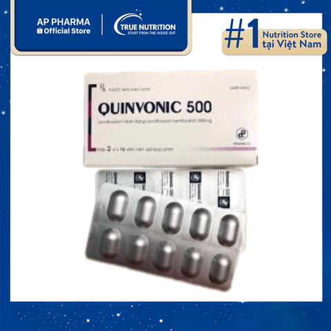  Thuốc Quinvonic 500 Là Thuốc Gì? Giá Bao Nhiêu? Công Dụng, Chỉ Định Thuốc 