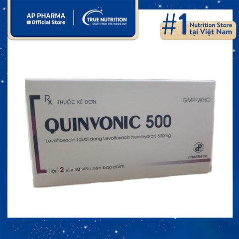  Thuốc Quinvonic 500 Là Thuốc Gì? Giá Bao Nhiêu? Công Dụng, Chỉ Định Thuốc 