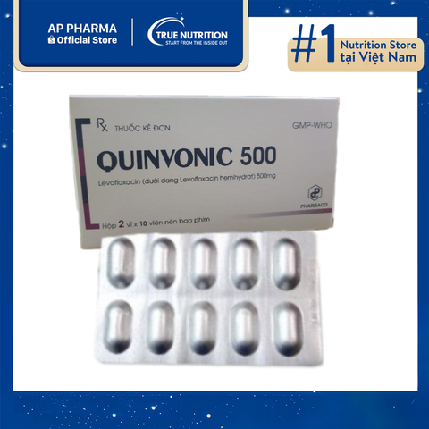  Thuốc Quinvonic 500 Là Thuốc Gì? Giá Bao Nhiêu? Công Dụng, Chỉ Định Thuốc 