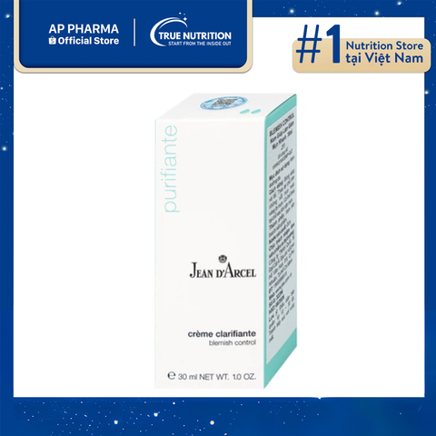  Kem Trị Mụn Blemish Control Jean D’Arce: Xóa Mụn Viêm, Trả Lại Làn Da Mịn Màng 