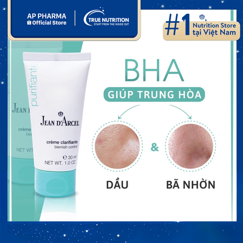  Kem Trị Mụn Blemish Control Jean D’Arce: Xóa Mụn Viêm, Trả Lại Làn Da Mịn Màng 