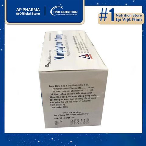  Thuốc Vinphyton 10mg/1ml Là Thuốc Gì? Giá, Tác Dụng, Liều Dùng, Cách Dùng 