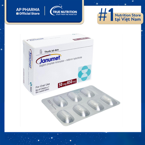  Thuốc Janumet 50mg/850mg Dùng Như Thế Nào? thông tin thuốc, lưu ý cách sử dụng 