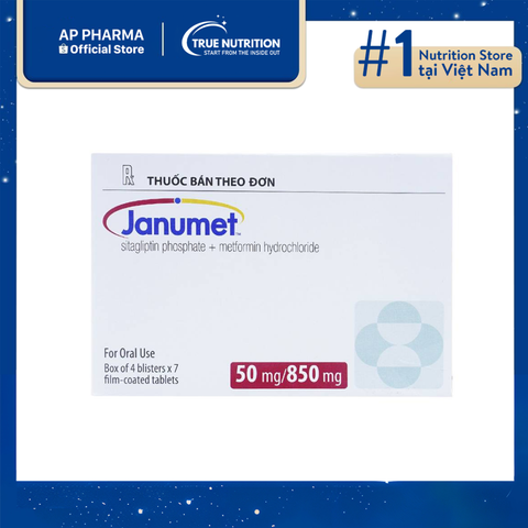  Thuốc Janumet 50mg/850mg Dùng Như Thế Nào? thông tin thuốc, lưu ý cách sử dụng 