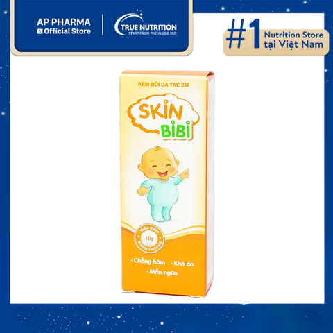  Kem bôi da trẻ em Skin BiBi Nam Hà: Chống hăm, dưỡng ẩm an toàn cho bé 