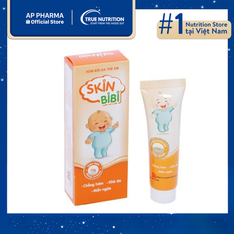  Kem bôi da trẻ em Skin BiBi Nam Hà: Chống hăm, dưỡng ẩm an toàn cho bé 