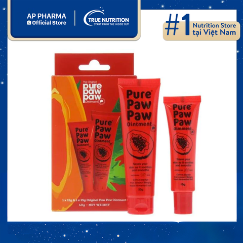  Kem Pure Paw Paw Ointment: Giải pháp dưỡng ẩm đa năng từ đu đủ Carica 