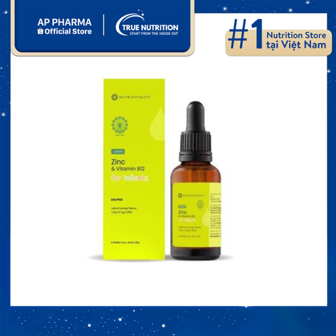  Kẽm Nutrivitality: Giải Pháp Hỗ Trợ Sức Khỏe Toàn Diện Cho Trẻ Em 