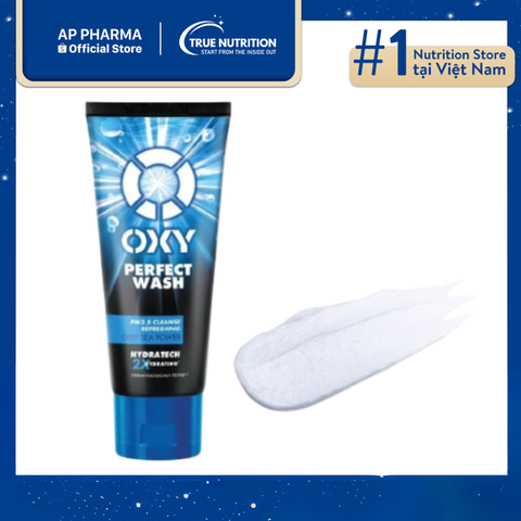  Kem Rửa Mặt Oxy Perfect Wash 100g – Làm Sạch Sâu Và Ngừa Mụn Cho Nam 
