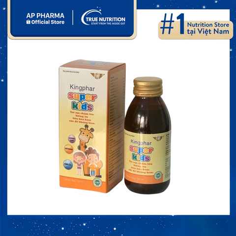  Kingphar Super Kids: Giải Pháp Vàng Giúp Trẻ Tăng Cường Sức Đề Kháng và Phát Triển Toàn Diện! 