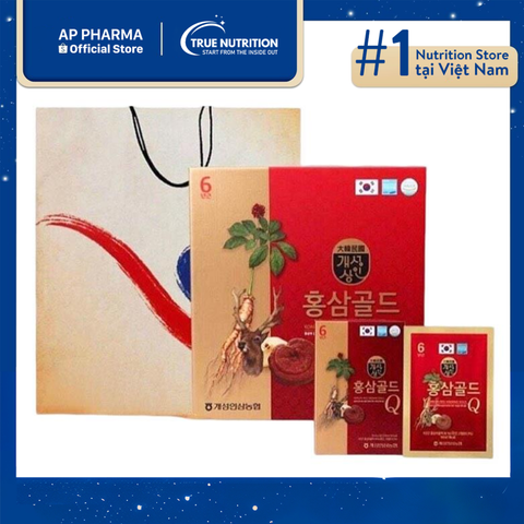  Korean Red Ginseng Gold Q giá bao nhiêu? Tăng Cường Sức Khỏe và Đề Kháng Tự Nhiên 