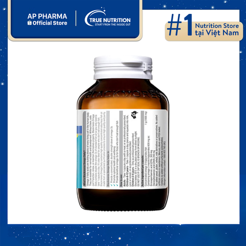  Viên dầu cá Blackmores Omega Daily Concentrated Fish Oil có tốt không? Thành phần 