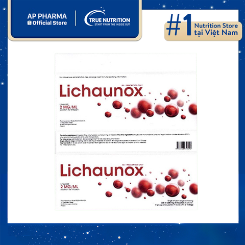  Thuốc Lichaunox 2mg/ml: Có Tác Dụng Gì? Công dụng, cách dùng và lưu ý sử dụng 