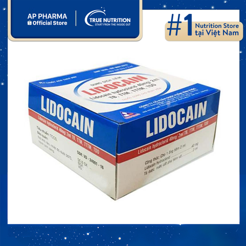  Thuốc Lidocain 40mg/2ml: Chỉ Định, Công Dụng thành phần và lưu ý cách sử dụng 