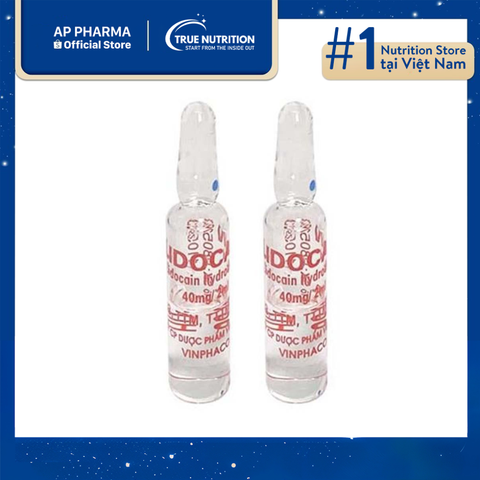  Thuốc Lidocain 40mg/2ml: Chỉ Định, Công Dụng thành phần và lưu ý cách sử dụng 