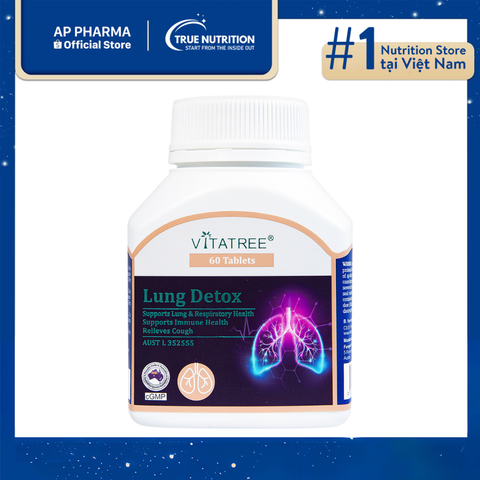  Lung Detox - Viên Uống Vitatree Thải Độc Phổi 
