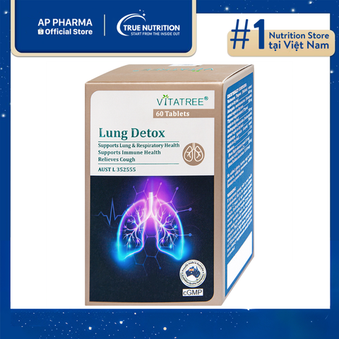 Lung Detox - Viên Uống Vitatree Thải Độc Phổi 