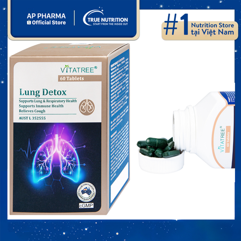  Lung Detox - Viên Uống Vitatree Thải Độc Phổi 
