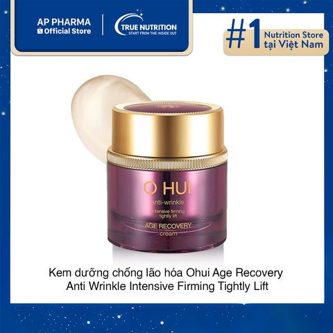  Kem Dưỡng Ohui Tím Anti-Wrinkle: Cải Thiện Nếp Nhăn, Chống Lão Hóa Cho Da 