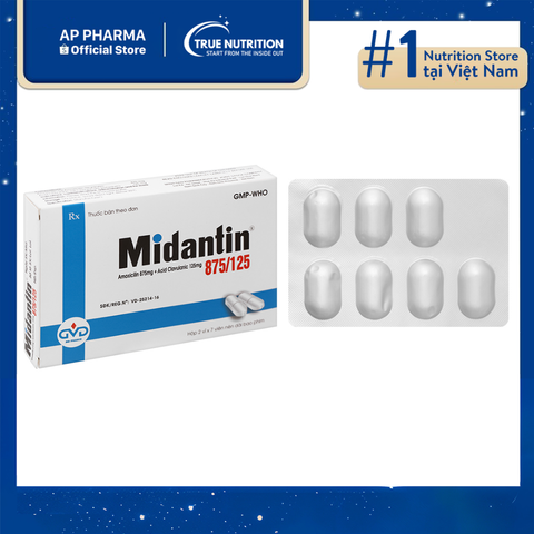  Thuốc Midantin 875/125: Là Thuốc Gì? Thành Phần, Công Dụng 