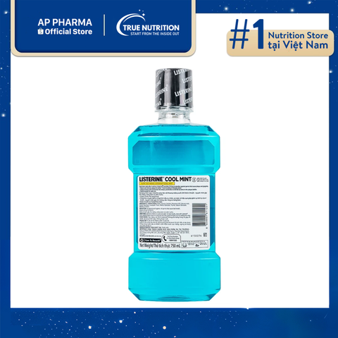  Nước súc miệng Listerine Cool Mint - Giải Pháp Cho Hơi Thở Thơm Mát Và Sức Khỏe Răng Miệng 