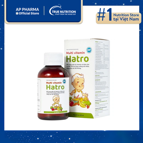  Siro Multi Vitamin Hatro: Bước Đệm Vững Chắc Cho Sự Phát Triển 