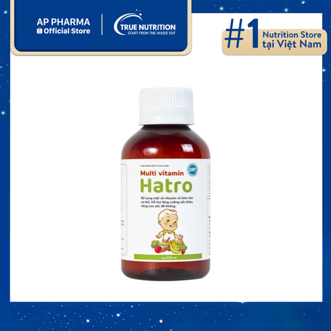  Siro Multi Vitamin Hatro: Bước Đệm Vững Chắc Cho Sự Phát Triển 