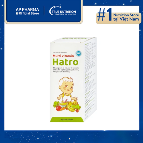  Siro Multi Vitamin Hatro: Bước Đệm Vững Chắc Cho Sự Phát Triển 