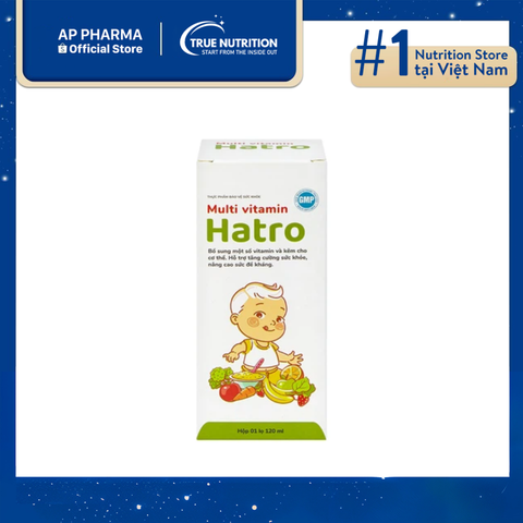  Siro Multi Vitamin Hatro: Bước Đệm Vững Chắc Cho Sự Phát Triển 