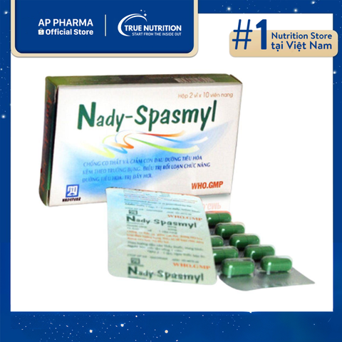  Thuốc Nady Spasmyl: Là Thuốc Gì? thành phần, công dụng và cách dùng 