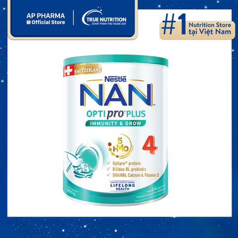  Sữa Nan Optipro Plus 4: Giải Pháp Dinh Dưỡng Tối Ưu Cho Trẻ Em từ 2-6 tuổi 