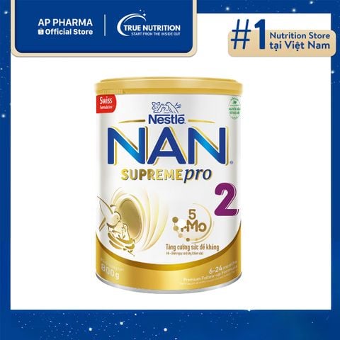  Sữa Bột Nestlé Nan Supreme Pro 2: Tăng Cường Miễn Dịch Và Phát Triển Trí Não Cho Trẻ 