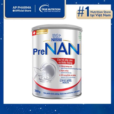  Sữa Nestlé PreNan: Công Thức Dinh Dưỡng Đặc Biệt Dành Riêng Cho Trẻ Sinh Non Hoặc Nhẹ Cân 