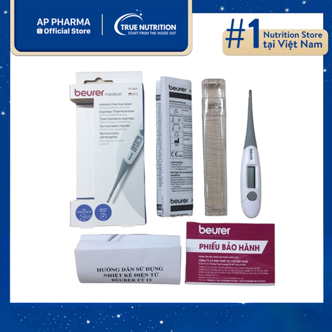 Nhiệt kế điện tử Beurer FT15/1 – Giải pháp đo nhiệt độ tiện lợi