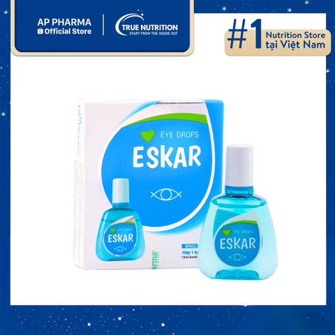  Thuốc Nhỏ Mắt Eskar: Giải Pháp Hiệu Quả Cho Các Vấn Đề Về Mắt 