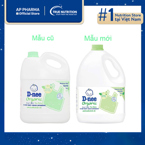  Nước Giặt D-nee Organic Xanh Lá: An Toàn Cho Bé, Sạch Sẽ Mỗi Ngày 