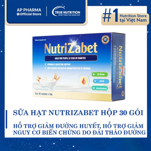 Sữa Nutrizabet: Sự Lựa Chọn Hoàn Hảo Để Kiểm Soát Đường Huyết Và Tăng Cường Sức Khỏe