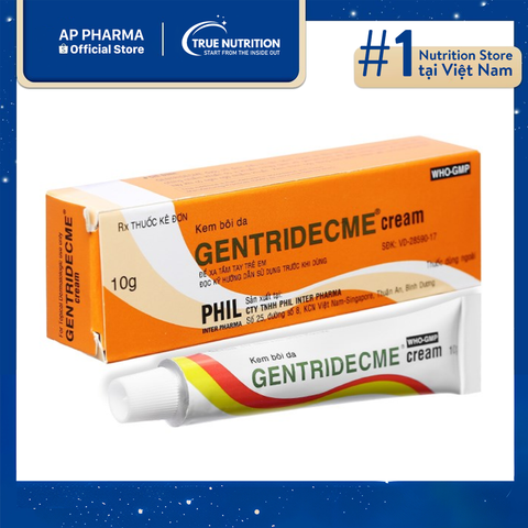  Thuốc Gentridecme 10g Có Tác Dụng Gì? Thành Phần, Chỉ Định Và Cách Sử Dụng 