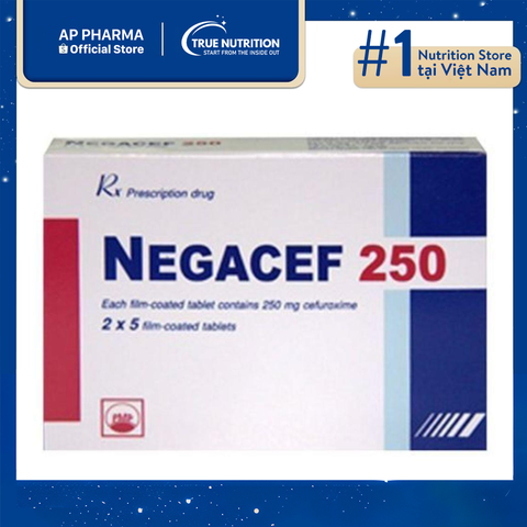  Thuốc Negacef 250 Trị Bệnh Gì? Giá Bao Nhiêu? Thành Phần Và Chỉ Định Thuốc 