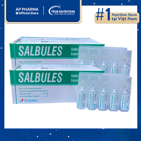  Thuốc Salbules 2.5mg/2.5ml Là Thuốc Gì? Thành Phần, Chỉ Định Sử Dụng Thuốc 