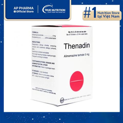  Thuốc Thenadin Có Tác Dụng Gì? Giá Bao Nhiêu? Có Chứa Corticoid Không? 