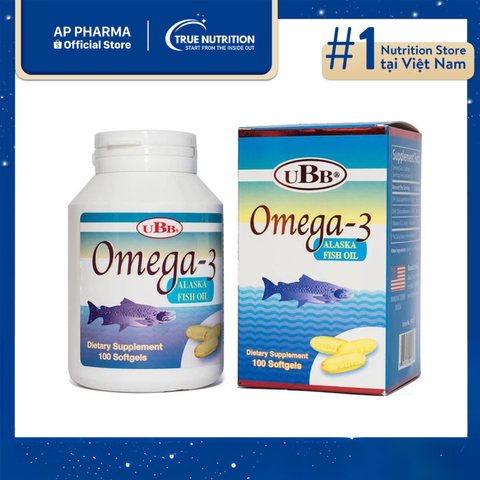  UBB Omega-3: Tăng Cường Trí Tuệ, Bảo Vệ Tim Mạch, Và Duy Trì Sức Khỏe Lâu Dài 