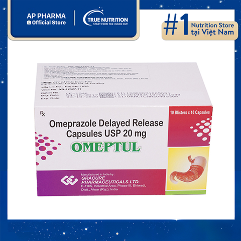  Omeptul 20mg Là Thuốc Gì? Công Dụng, Cách Dùng và Lưu Ý Sử Dụng 