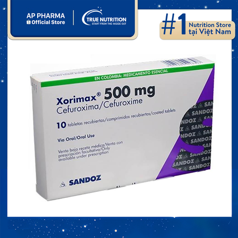  Thuốc Xorimax 500mg Là Thuốc Gì? Có Tác Dụng Gì? Giá Bao Nhiêu? Thông Tin Thuốc 