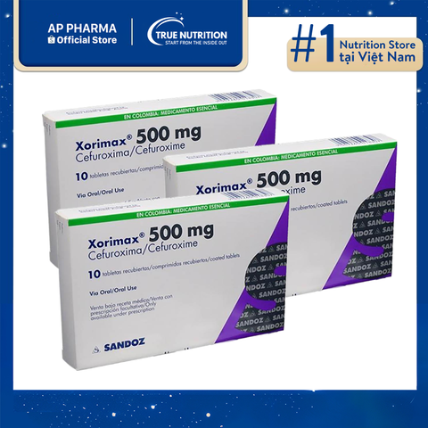  Thuốc Xorimax 500mg Là Thuốc Gì? Có Tác Dụng Gì? Giá Bao Nhiêu? Thông Tin Thuốc 