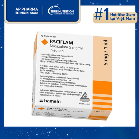 Thuốc Paciflam 5mg/ml: Là Thuốc Gì? thành phần, công dụng và cách dùng 