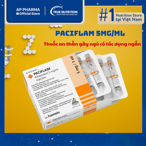  Thuốc Paciflam 5mg/ml: Là Thuốc Gì? thành phần, công dụng và cách dùng 