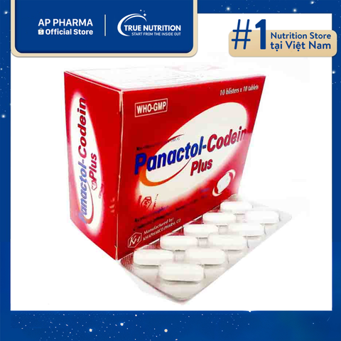  Thuốc Panactol Codein Plus:  Là Thuốc Gì? Công Dụng, Cách Dùng và Lưu Ý Sử Dụng 