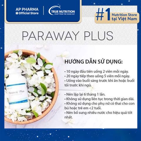  Paraway Plus Có Tốt Không? Thành Phần, Công Dụng, Review 